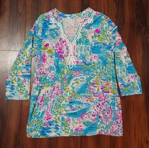 Lilly Pulitzer Kaia Tunic Postcards From Positano